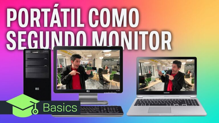 Usar portatil como monitor