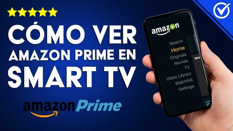 Como ver prime video en smart tv