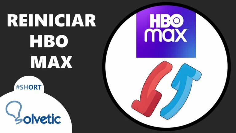 Como reiniciar hbo max en tv