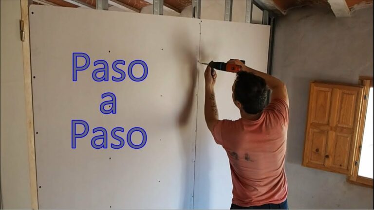 Como hacer pared de pladur