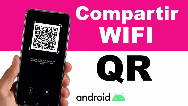 Como compartir wifi por código qr