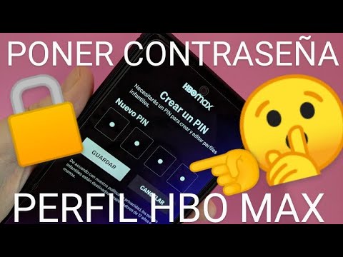 Como poner pin a un perfil de hbo max