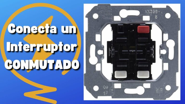 Como conectar interruptor conmutado