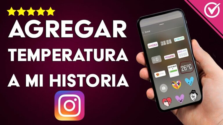 Como poner la temperatura en instagram