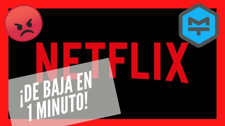 Como cancelar netflix desde el movil