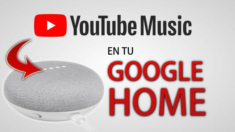 Como vincular youtube music con google home