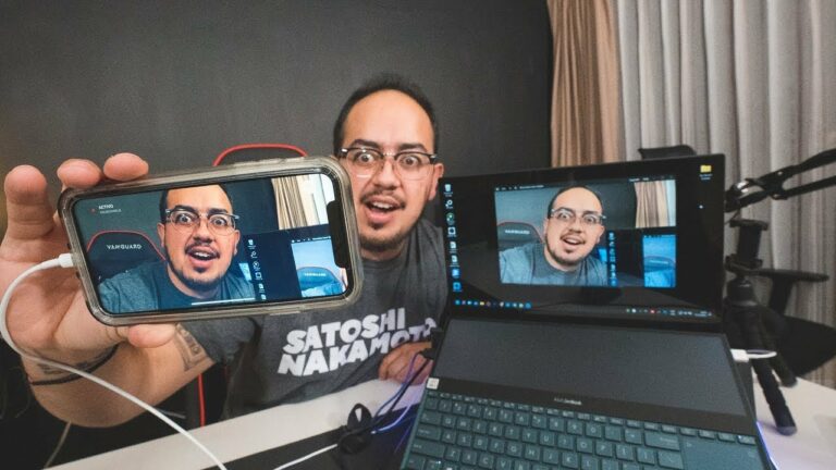 Usar camara movil como webcam