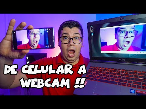 Como poner camara de celular en pc