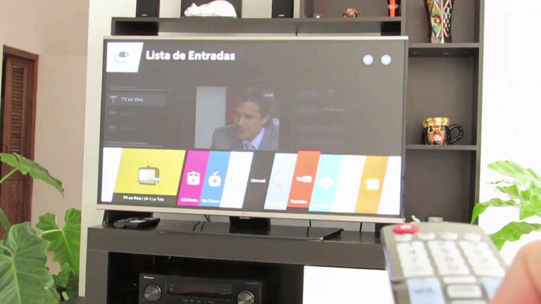 Como conectar mi smart tv lg a wifi