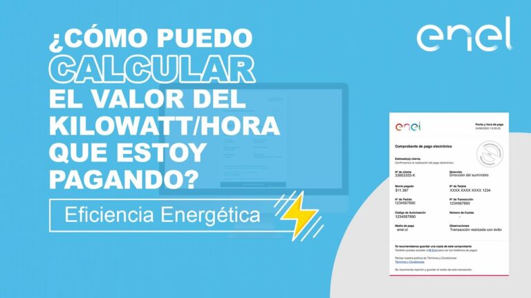 A como sale el kilovatio de luz