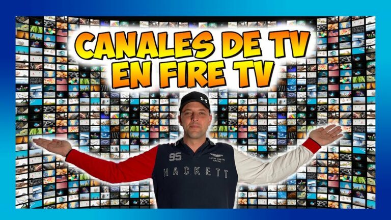 Como ver canales de tv en fire tv stick