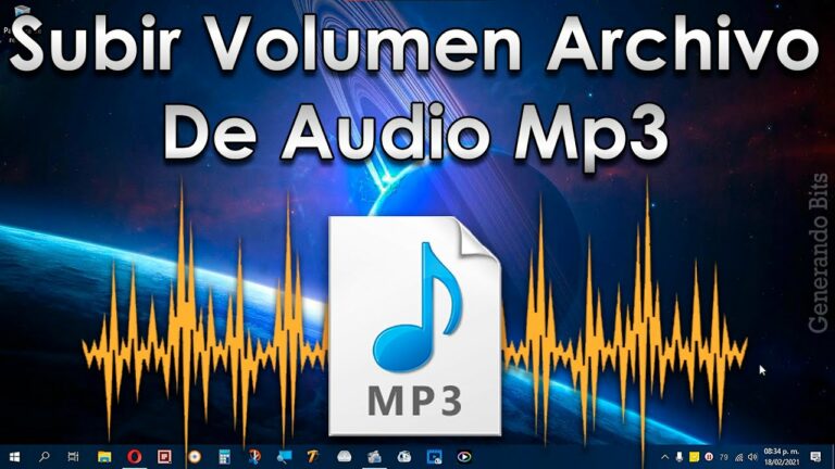 Como aumentar el sonido de un audio