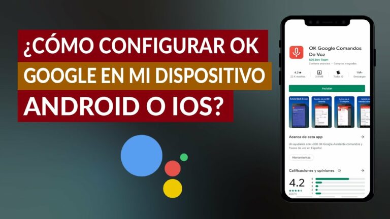 Como conectar ok google al movil