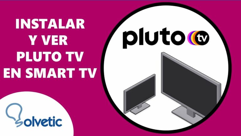 Como poner pluto tv en smart tv