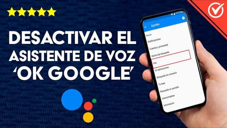 Como desactivar el comando de voz de google