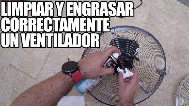 Como limpiar un ventilador