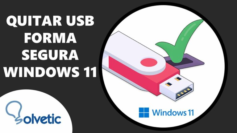 Como quitar el usb de forma segura