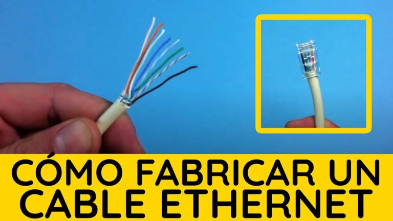 Como hacer cable ethernet
