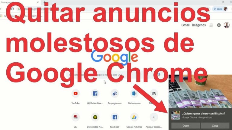 Como quitar la publicidad de chrome