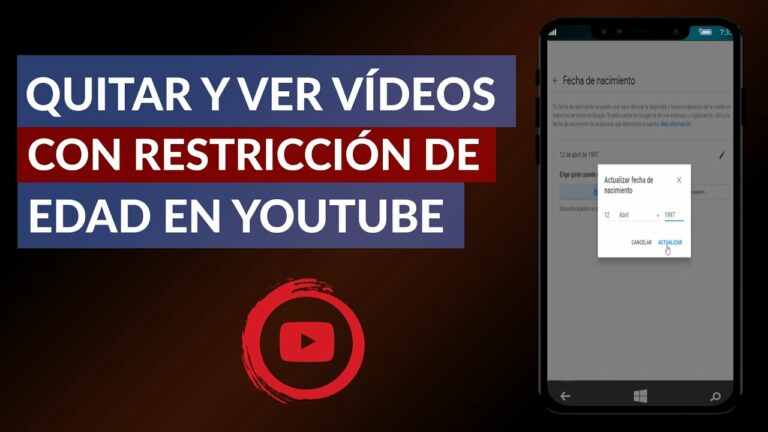 Como ver videos con restricción de edad en youtube