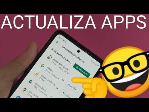 Como actualizar apps en android