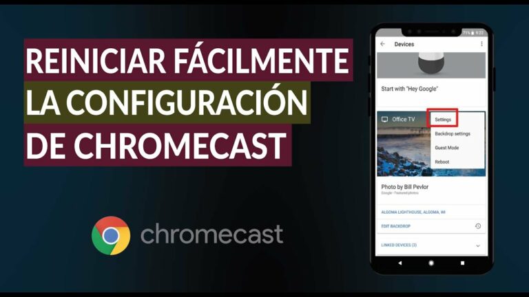 Como reiniciar chromecast