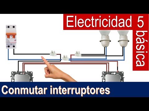 Como conmutar dos interruptores