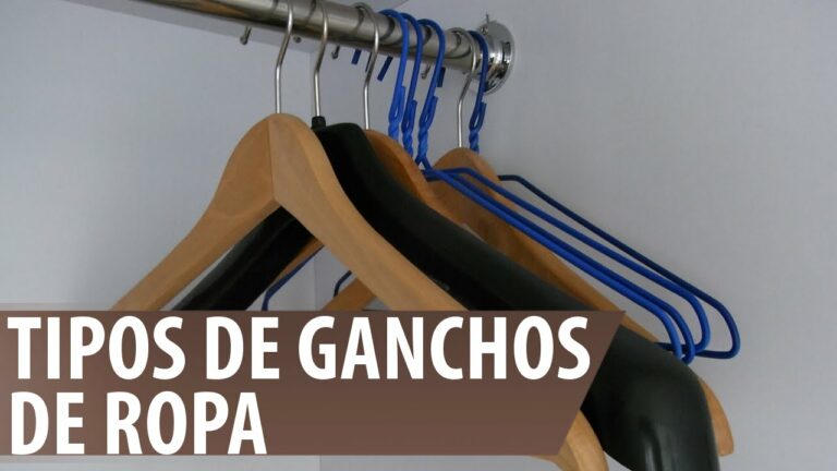 Como se llama el colgador de ropa