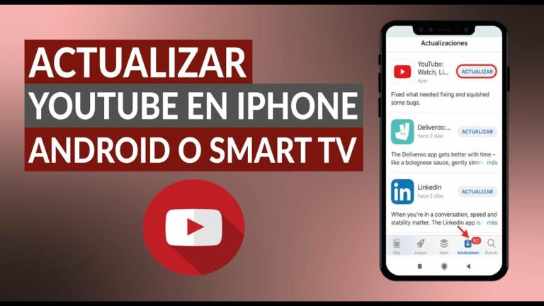 actualizar youtube por google