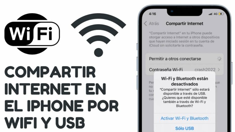 Usar iphone como router por cable