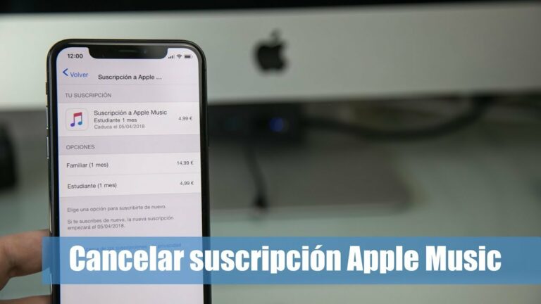 Como cancelar suscripcion apple music