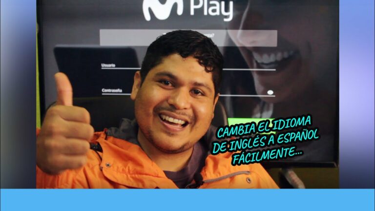 Como cambiar audio en movistar tv