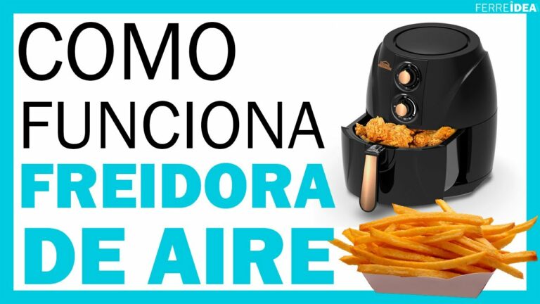 Como funcionan las air fryer