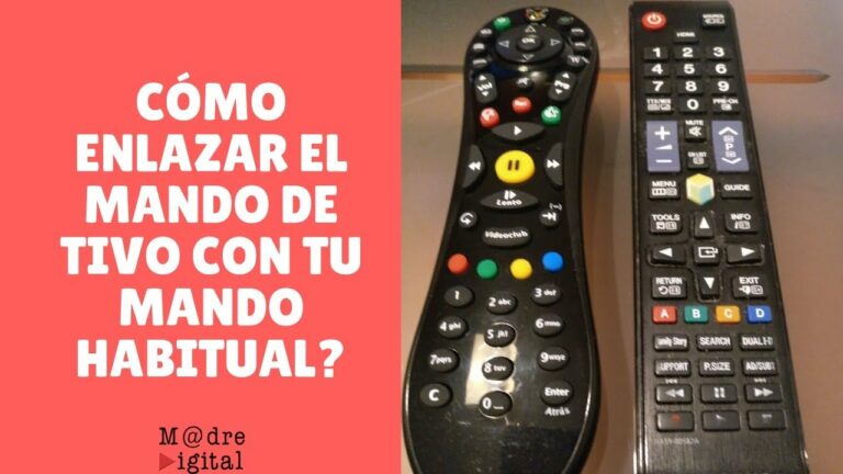 Como conectar el mando de vodafone a la tv