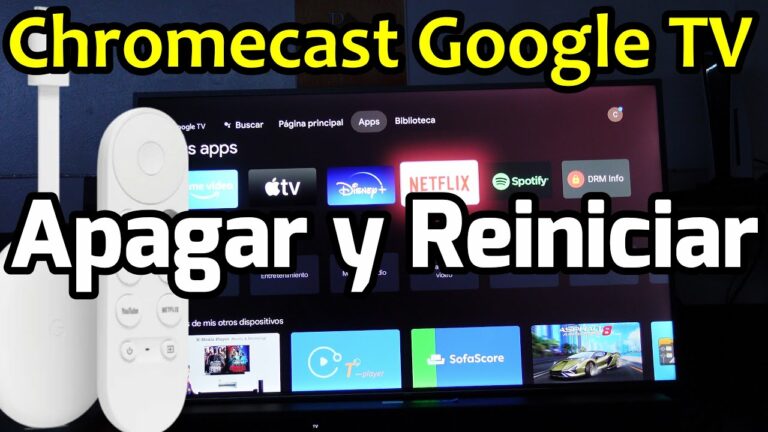 Como apagar chromecast