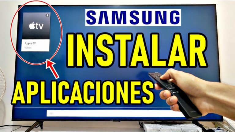 Como desinstalar aplicaciones en televisor samsung