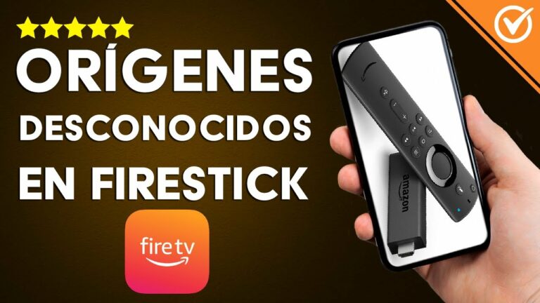 Como activar instalar aplicaciones desconocidas en fire stick