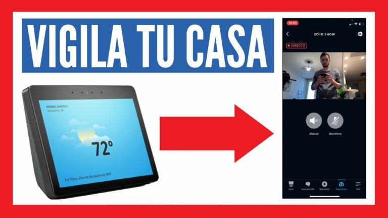 Como activar la camara de alexa echo show 5