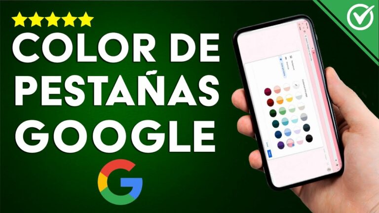 Como cambiar el color de google