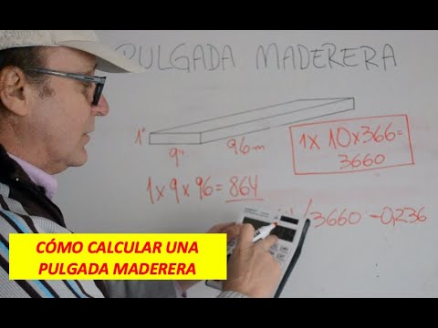 Como calcular una pulgada