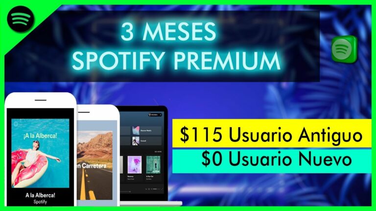 Como activar los 3 meses gratis de spotify