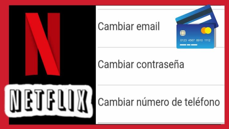 Como cambiar la cuenta de pago de netflix