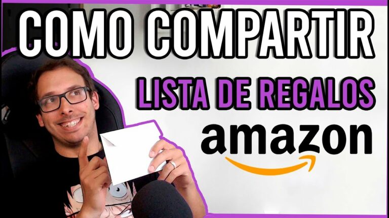 Como hacer una lista de regalos en amazon