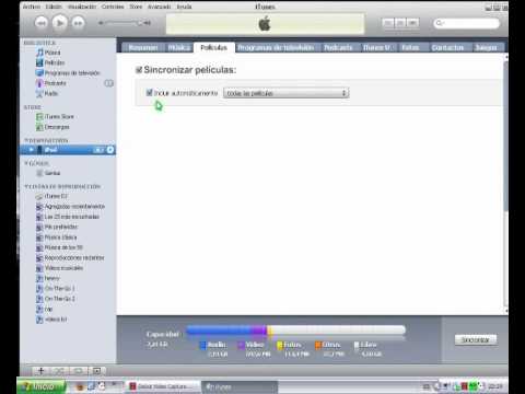 Como añadir videos a itunes