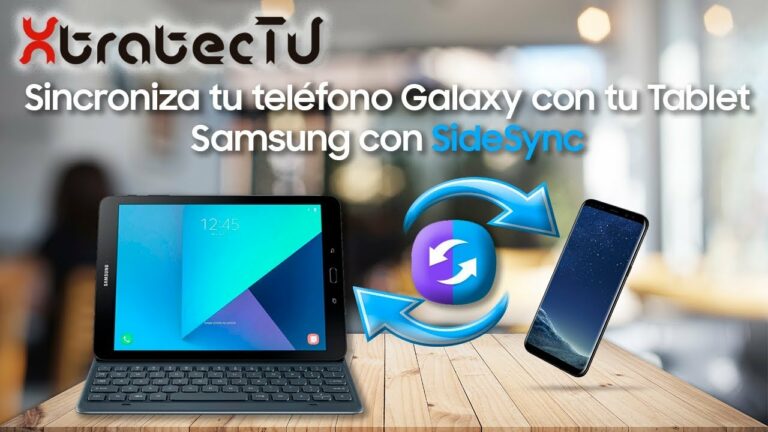 Como sincronizar tablet y movil samsung