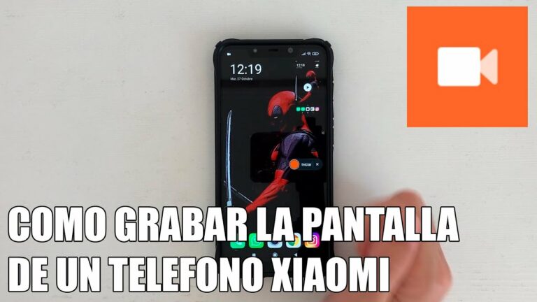 Como grabar pantalla en xiaomi