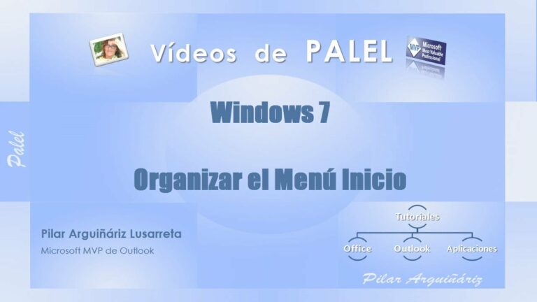 Como acceder al menu de inicio en windows 7