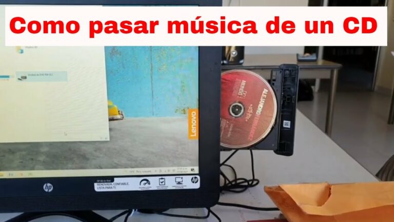 Como reproducir un cd en el ordenador