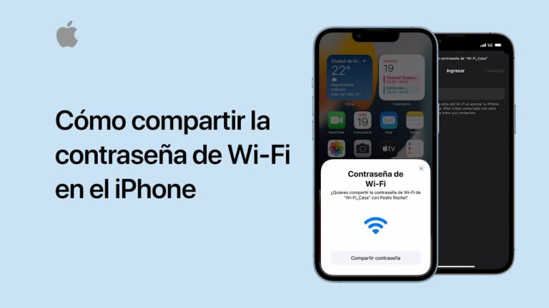 Como compartir contraseña wifi