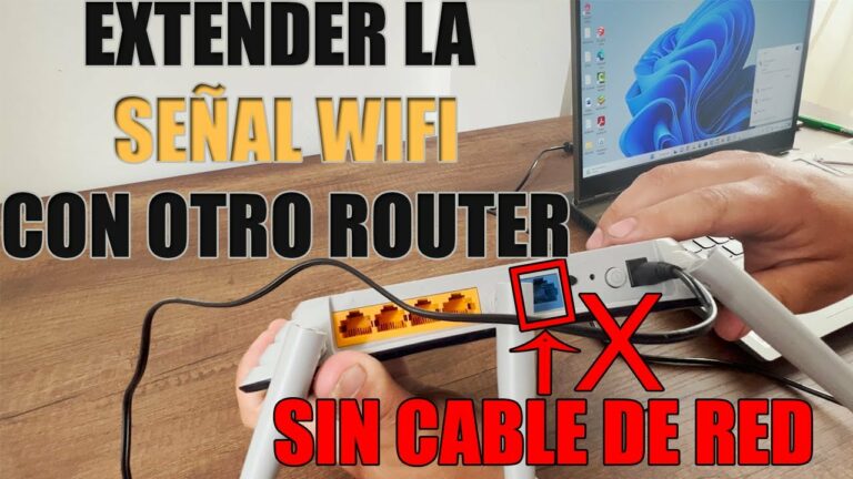 Utilizar router como repetidor wifi sin cables